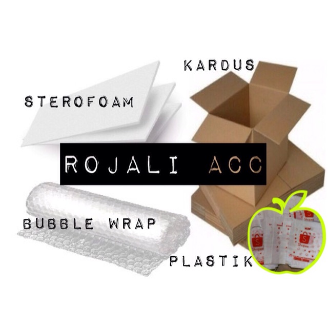 

BUBBLE KARUS Packing Aman Tambahan 3 in 1