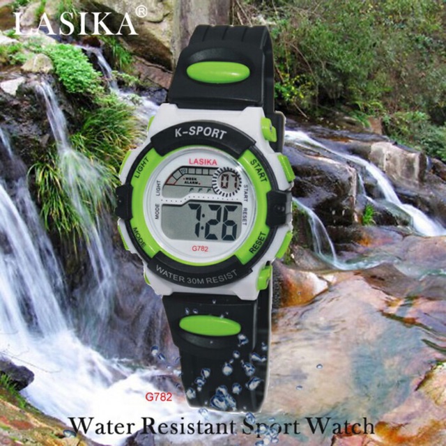 HARGA PROMO,,,JAM TANGAN LASIKA ANAK TK/SD/REMAJA ORIGINAL WATER RESIST