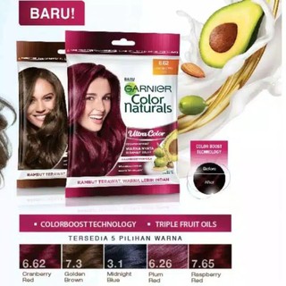  Garnier  Hair Color Naturals Colour All Varian Hitam 