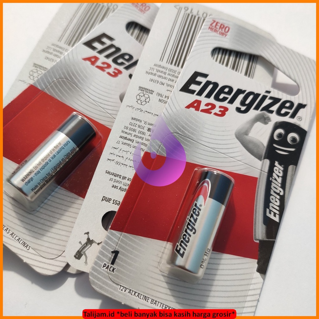 Asli Battery Batrei Baterai Energizer A23 A 23 12V Original