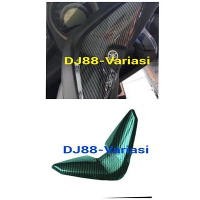 penutup stang nmax carbon , panel stang carbon , dj88variasi
