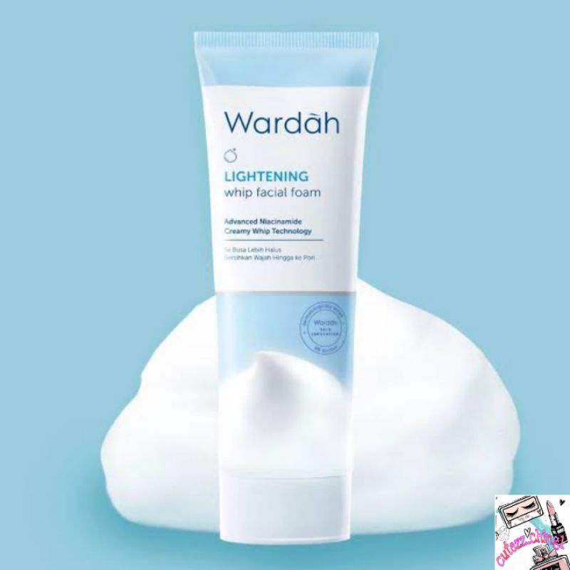 ☃Cutezz_Ching1☃Wardah Lightening Whip Facial Foam 100ml