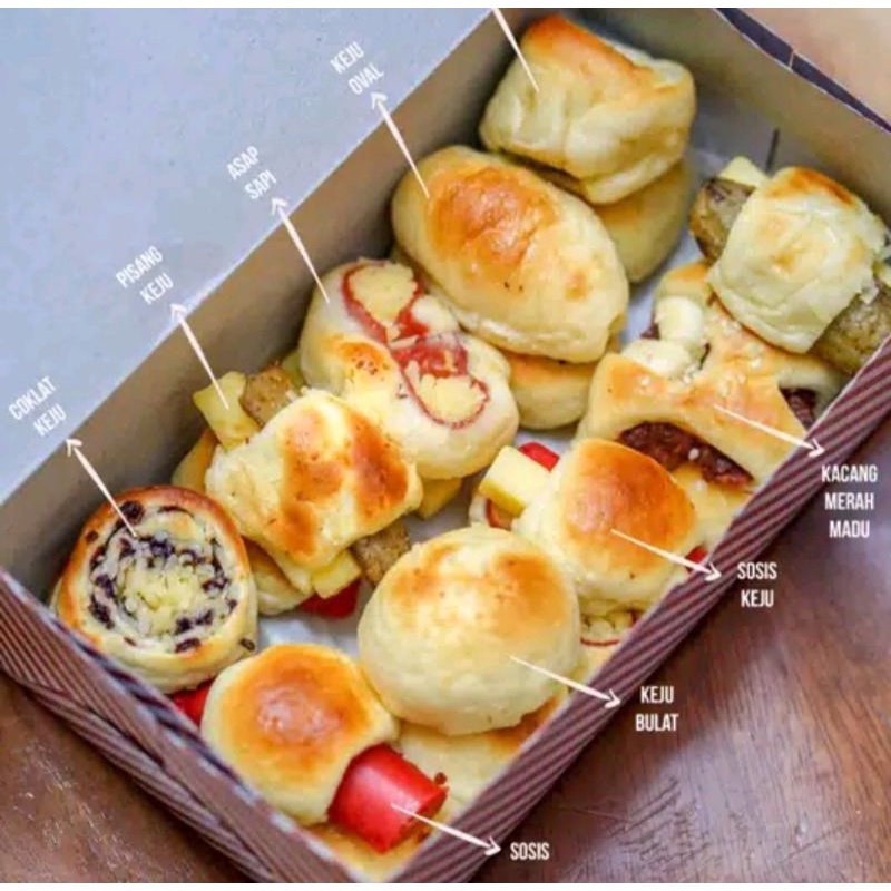 

Roti Unyil Venus - Campur Box isi 20