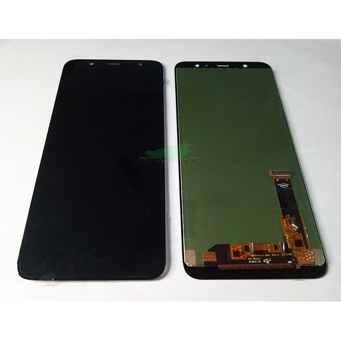 LCD TOUCHSCREEN SAMSUNG A6 PLUS / A605 HITAM CONTRAS