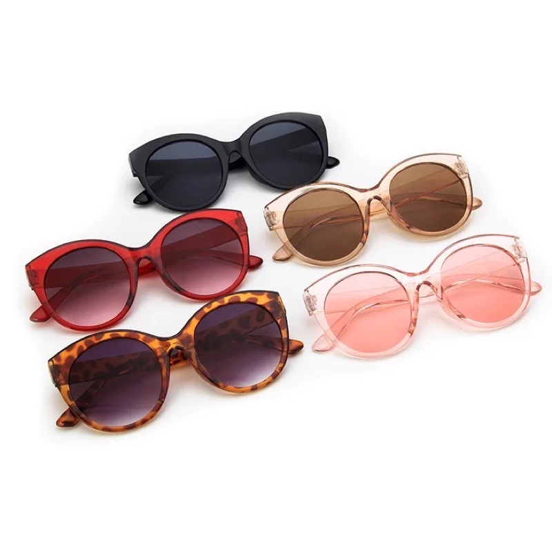 Kacamata KOREA Fashion CEWE COWO Unisex 7823 Kacamata Korea Kaca Mata Matahari Kacamata Bulat Mata Kucing KACAMATA MURAH-2