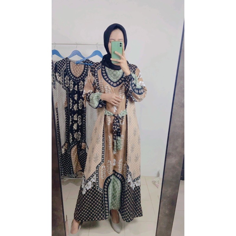 gamis inspired wearing klamby 2