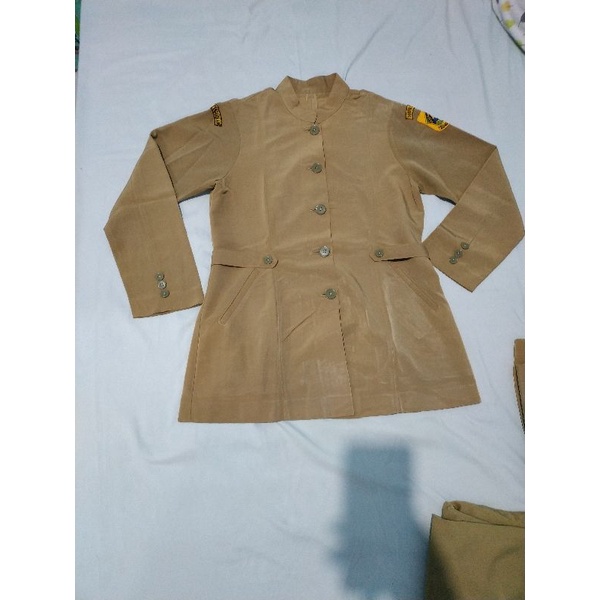 Atasan seragam PNS wanita preloved