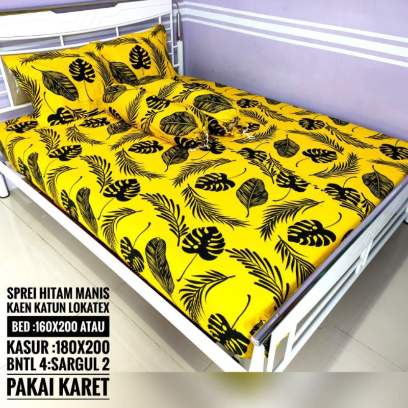 [ Bisa cod ]Sprei batik asli pekalongan bahan katun 160×200//180 × 200