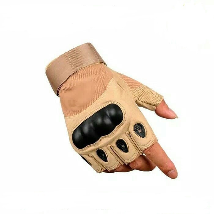 Sarung Tangan Motor Sepeda Glove Airsoft Half Tactical Mechanix Military Of Road Trail Covert