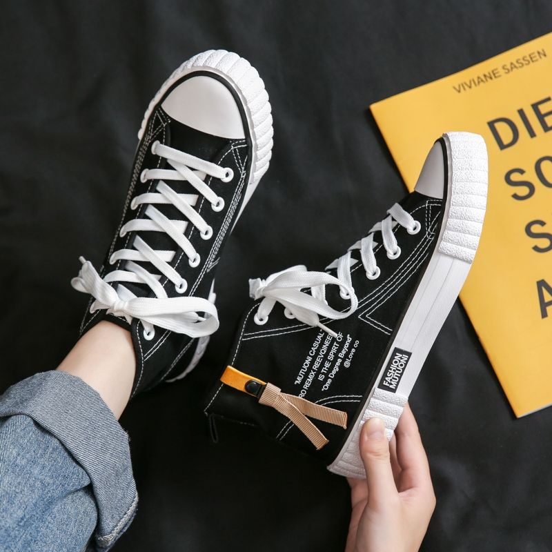 SEPATU SNEAKERS KANVAS WANITA IMPORT 100% SEPATU SNEAKERS KOREA