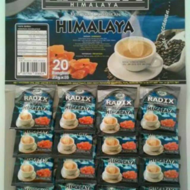 

Kopi Radix Himalaya