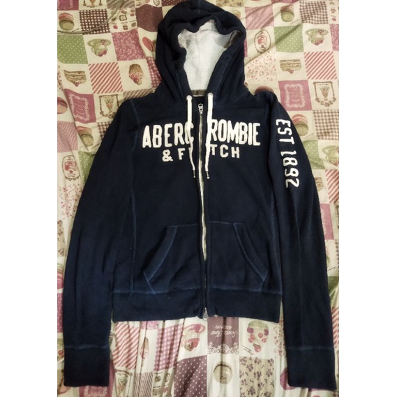 hoodie zipper ABERCROMBIE & FITCH original second