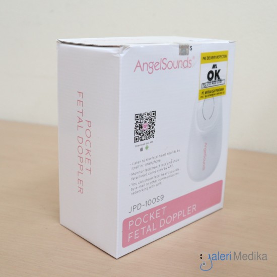 Jumper AngelSounds JPD-100S9 Pocket Fetal Doppler - Alat Periksa Denyut Jantung Janin