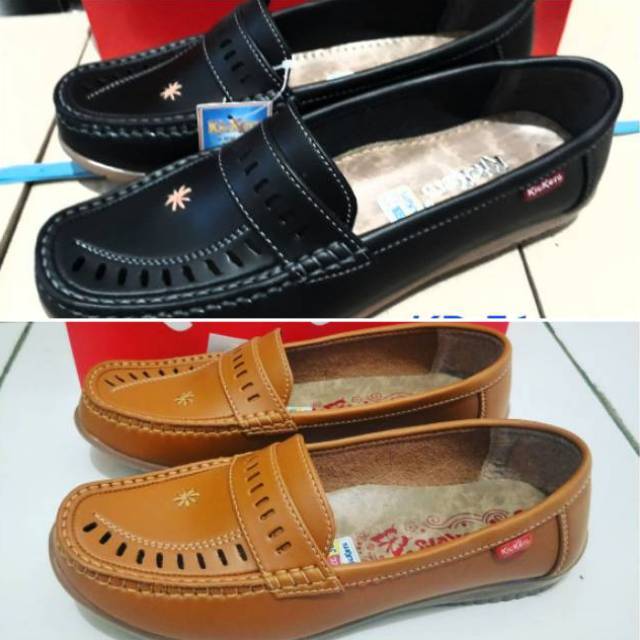 Sepatu Kickers Cewek Trendy Wanita Kantor Dinas Kerja ...