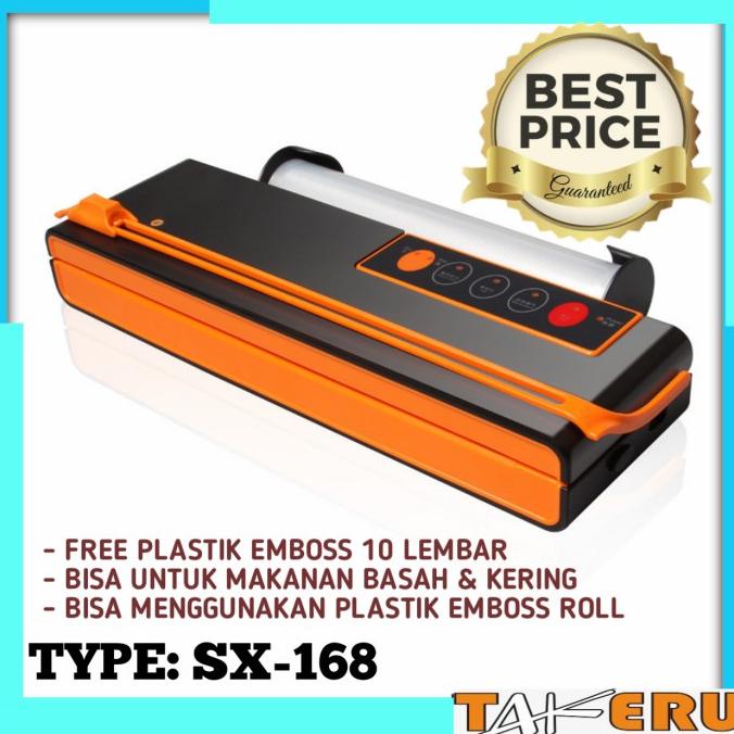 Vacuum Sealer Makanan Mesin Vacuum Alat Press Plastik Vacum Sealer