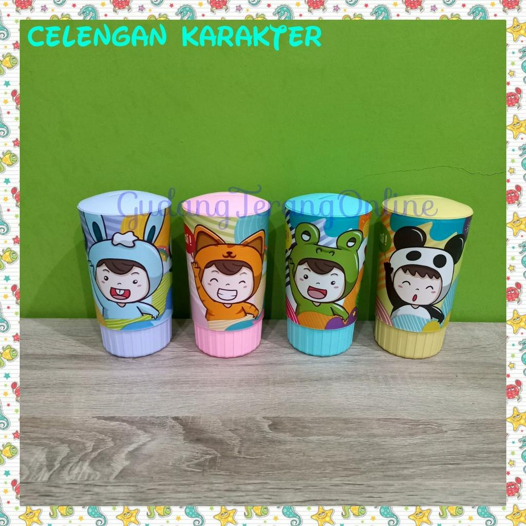 Celengan anak karakter sovenir ulang tahun anak souvenir karakter murah