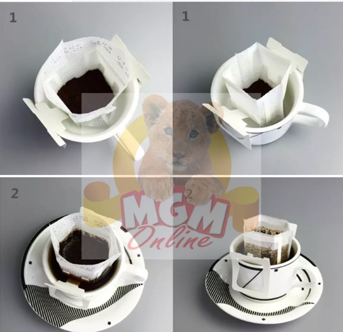 Kertas Saring Kopi Coffee Drip Bag Filter / Tea Bag Coffee Bag - 5 pcs