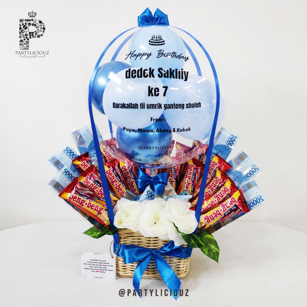 

BENG BENG HOT AIR BALLOON - PARCEL ANAK/ PARCEL MAKANAN/ PARCEL SNACK/ HAMPERS SNACK/ PARCEL BALON SNACK/ PARCEL ANAK/ PARCEL ULANG TAHUN