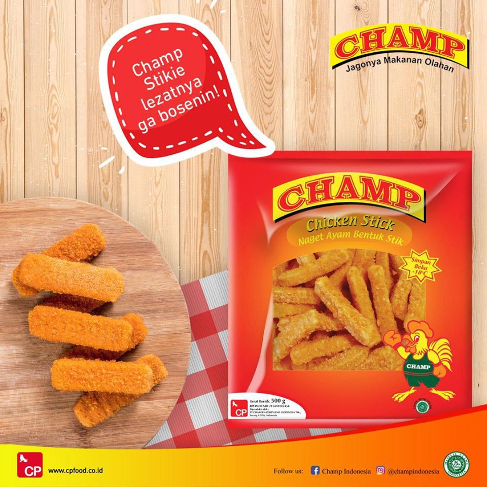 

Champ chicken stick
