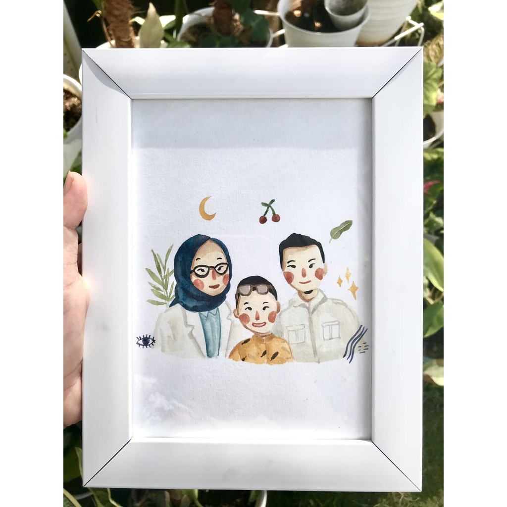 

KADO ULANG TAHUN, KADO WISUDA, KADO WEDDING, WATERCOLOR GIFT
