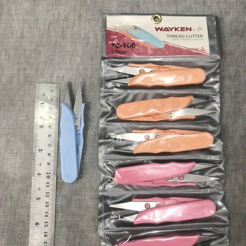 

Gunting Benang Wayken Tc-100 / Thread / Cutter / Gunting Kecil Gagang Plastik / Gunting