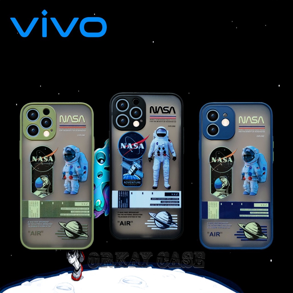 Nasa Case Lens Cover Camera - VIVO Y20 VIVO Y20I VIVO Y20S Y12S Y30 Y50