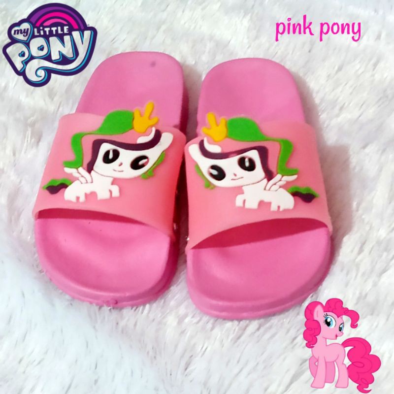 sandal anak unicorn prince kuda pony karet timbul semi import