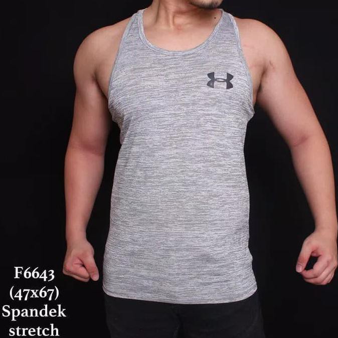 Super Kaos Singlet Underarmour Misty Singlet Pria Underarmour Sale
