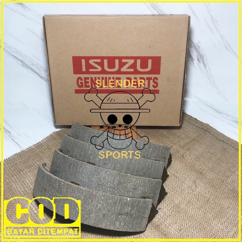 BRAKE SHOE TRAGA - KAMPAS REM BELAKANG TRAGA - BRAKE SHOE ISUZU TRAGA