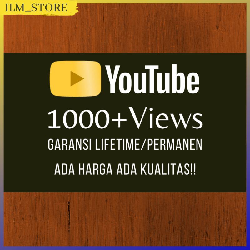 ILMMEDIA VIEW YOUTUBE VIEWs REAL YOUTUBE Like YOTUBE  terbaik jasa tambah view