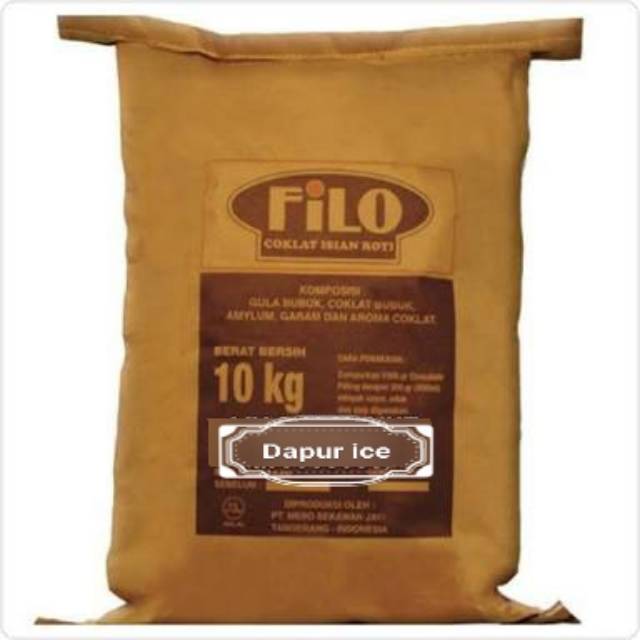 

Coklat bubuk filling FILO repacked 1KG