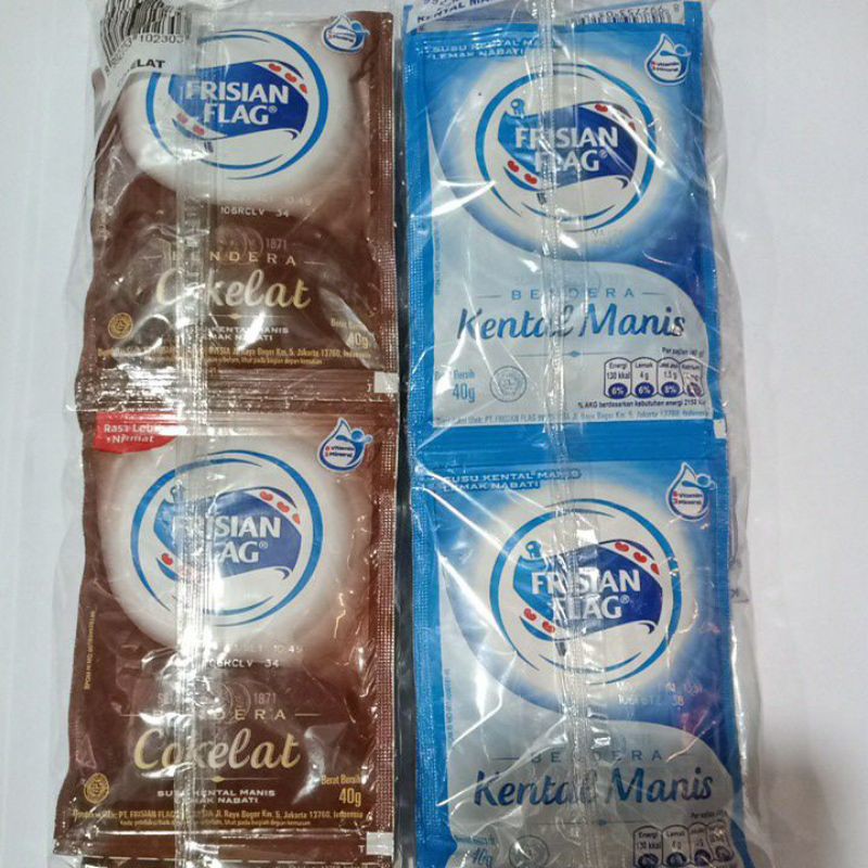 

SKM Sachet Frisian Flag Coklat & Putih - 6pcs @40g