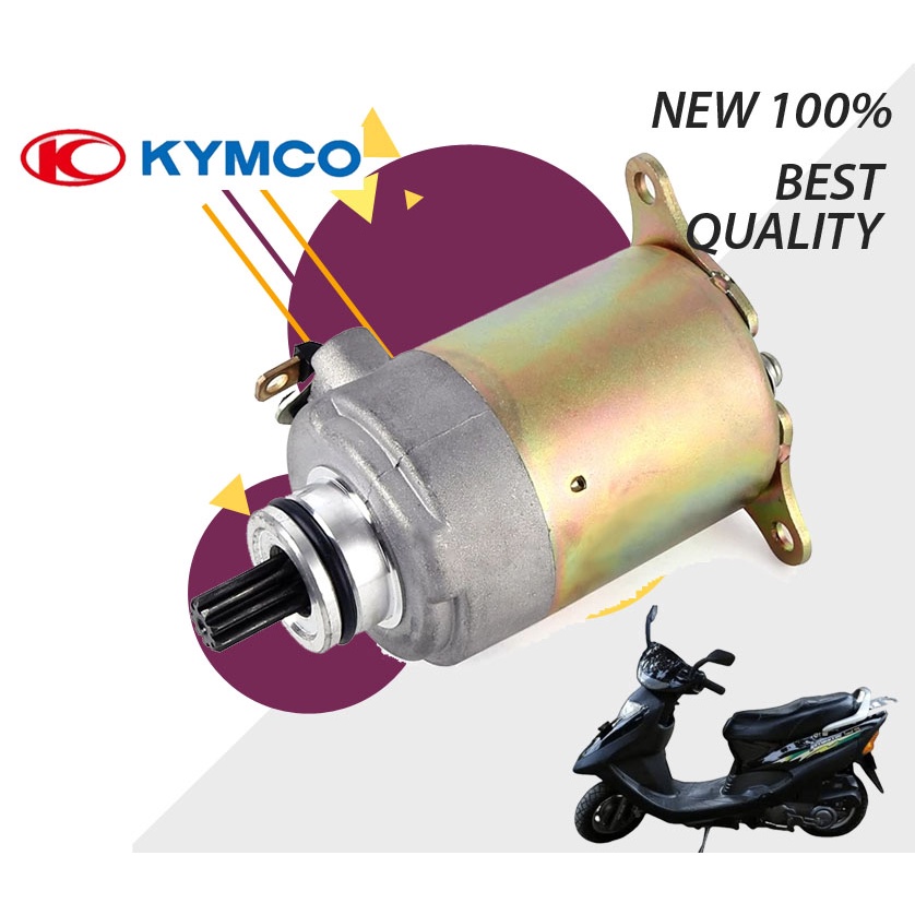 DINAMO STARTER KYMCO 125 CC TREND METICA SR XTR TUSBOL JETMATIC KIMKO KIMCO