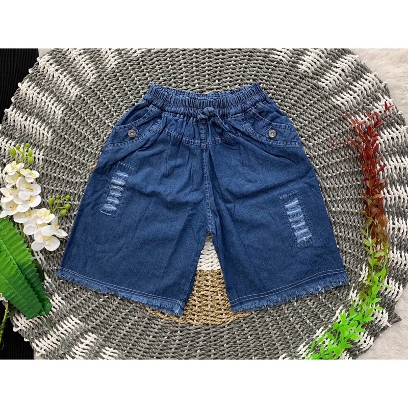 CELANA PENDEK WANITA HOTPANTS JUMBO BIG SIZE SOFT JEANS WANITA SELUTUT PINGGANG KARET TALI JEANS SOBEK SOBEK BAWAH LIPAT RAWIS BAHAN LEMES ADEM SANTAI RUMAHAN HOTPANT KOREAN STYLE POLOS MURAH