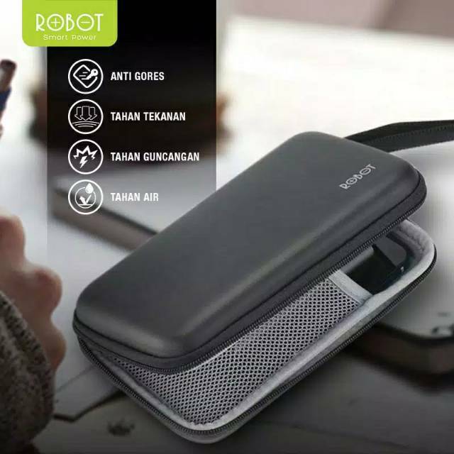 ROBOT RBG-E02 Tas Tangan Organizer Gadget Bag Pria Wanita