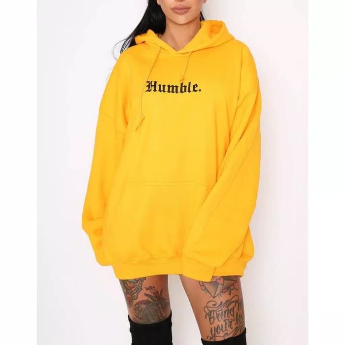 TBI Oversized XXL Hoodie Sweater Kebesaran Korean Unisex Humble Overall