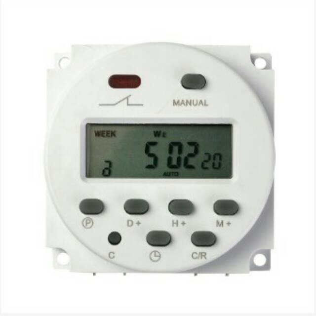 DC 12V digital timer programmable switch outo on off