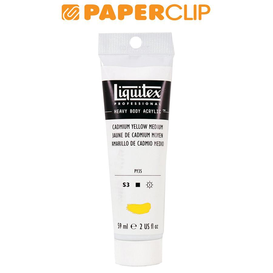 

ACRYLIC LIQUITEX HEAVY BODY S3 59ML CADMIUM YELLOW MEDIUM 1045161