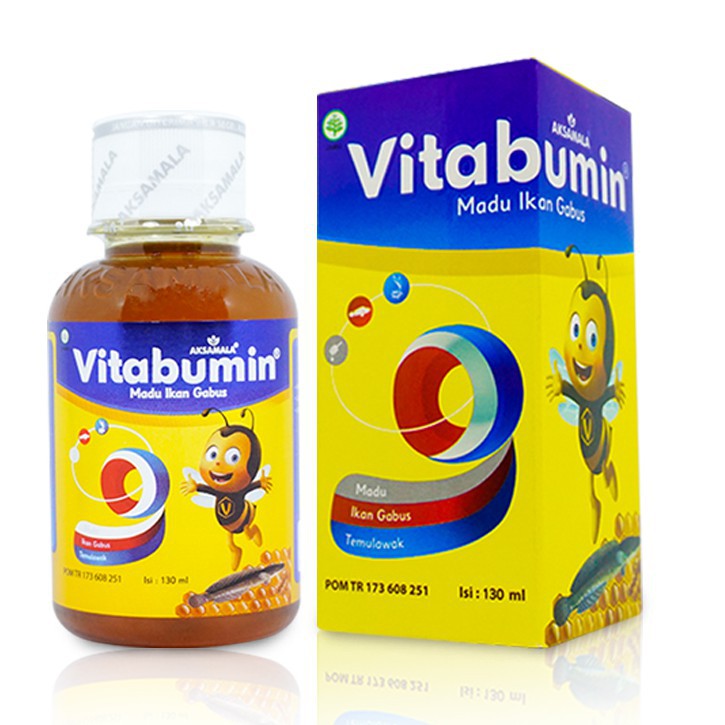 Vitamin - Vitabumin 130ml - Madu Ikan Gabus