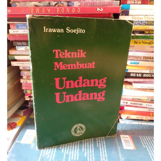 

ORIGINAL BUKU TEKNIK MEMBUAT UNDANG UNDANG