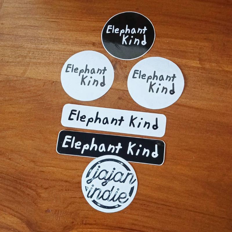 STIKER ELEPHANT KIND / Stiker Band / Stiker Band Indie