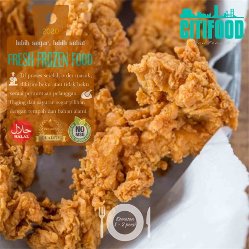 

Super Crispy Chicken Strips | Strip Ayam Super Krispi | Frozen