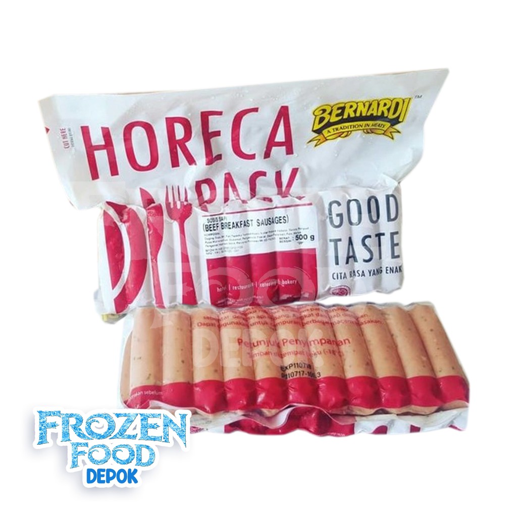 

Bernardi Sosis Horeca Pack 500gr