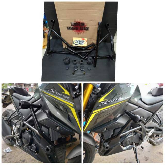 Tubular crashbar crash bar Yamaha Xabre