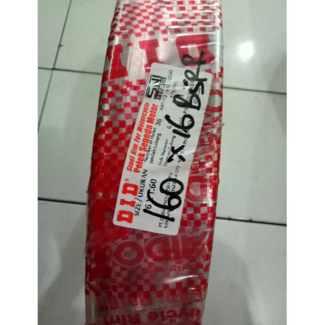 Jual Velg DID 160 16 Silver Besi Original Shopee Indonesia