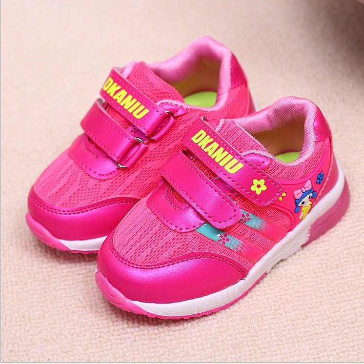 Sepatu Anak Perempuan Sporty Girl Hot Pink