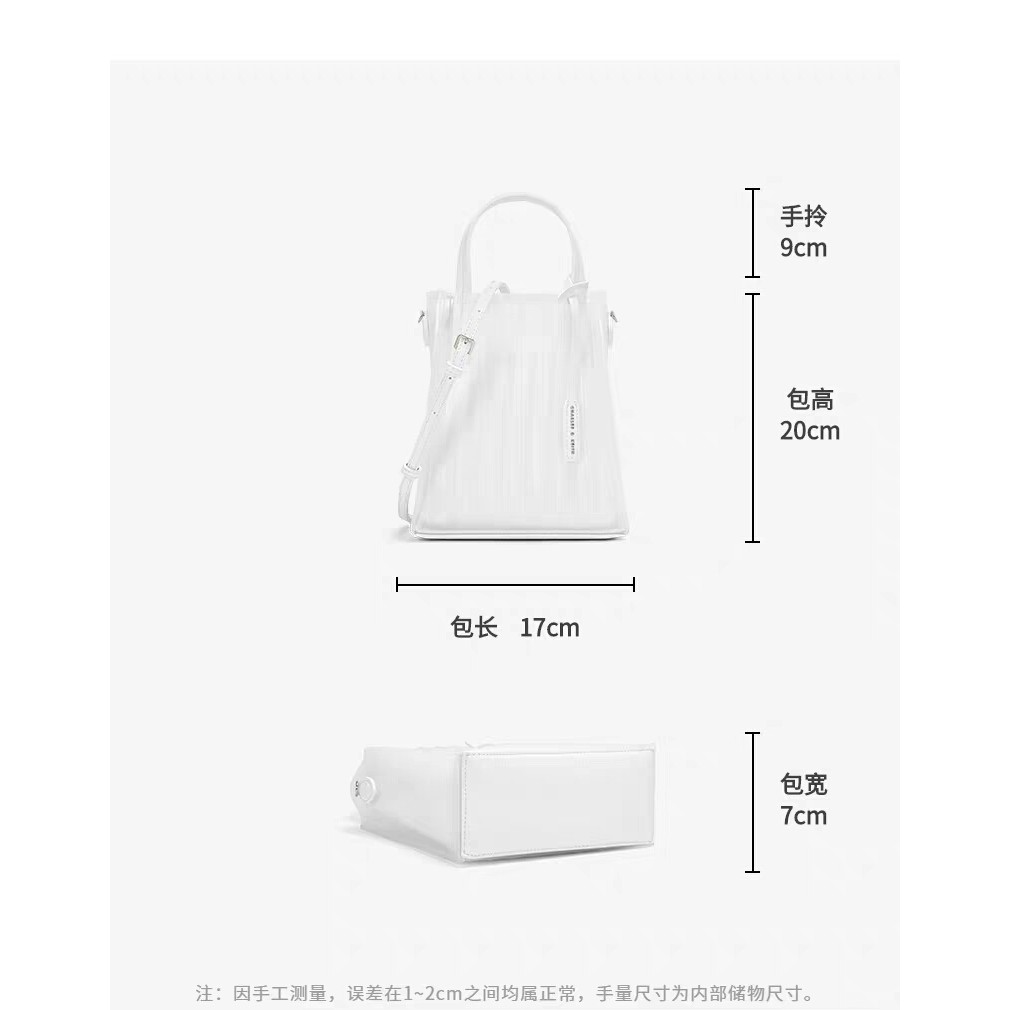 CK  BAG GUESS  TAS WANITA TRANSLUCENT TOTE STRIPE MINI WIEGE - BACA DESKRIPSI PRODUK #71852
