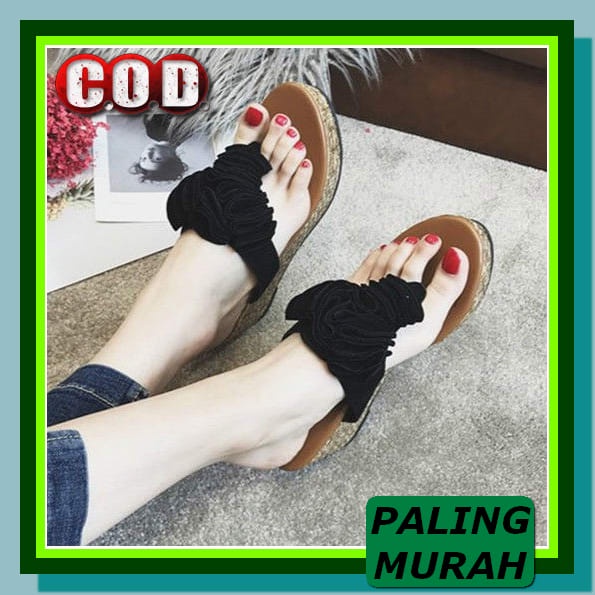 Sepatu Wedges Import Wanita Inside 1888 Mes91 Wejes Cewek Korea S VI774 Rm17 Wedges