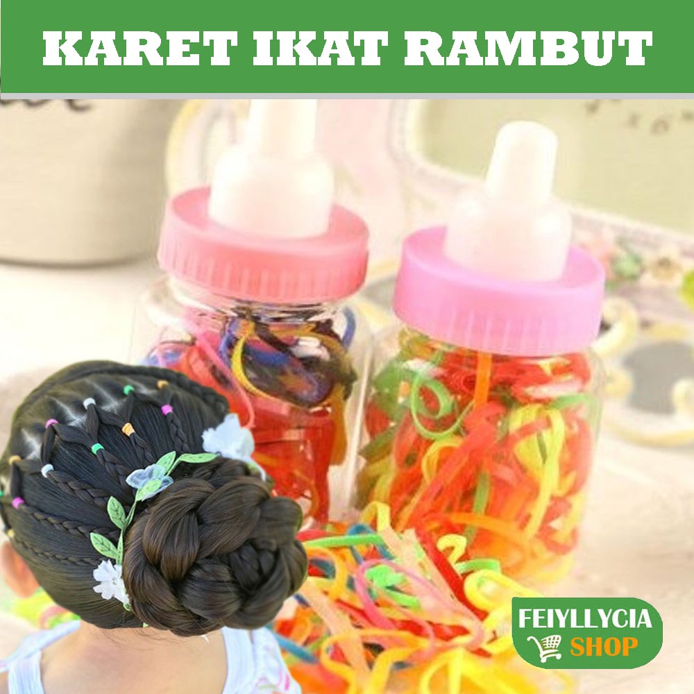 KARET JEPANG - KARET IKAT RAMBUT - KARET GELANG - MINI DOT