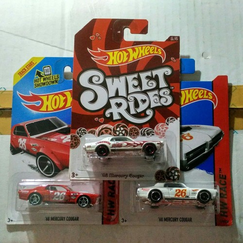 hot wheels mercury cougar
